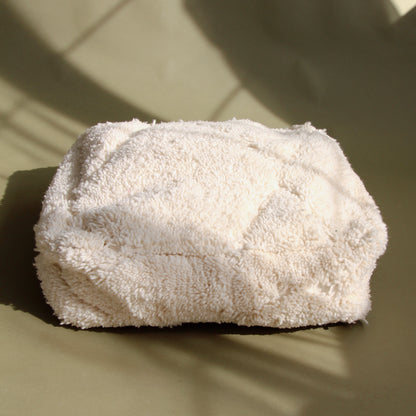 White Beni Ouarain Pouf